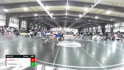 157 lbs Cons. Round 3 - Ronan Mooney, Panguitch vs Joseph Naylor, West Jordan