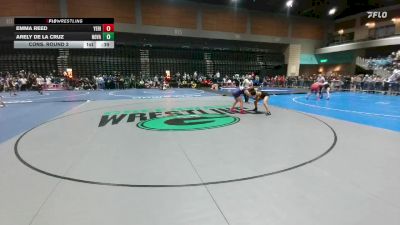 155 lbs Cons. Round 2 - Emma Reed, Yerington vs Arely De La Cruz, North Valley