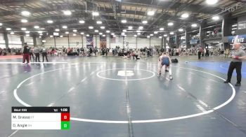 127 lbs Round Of 64 - Michael Grasso, VT vs Drake Angle, OH