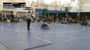 174 lbs Cons. Round 2 - William Knapp, Alvernia University vs Andrew Weaver, Pennsylvania State University - Altoona