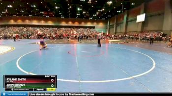 144 lbs Champ. Round 2 - Ryland Smith, Folsom vs John Brandt, Spanish Springs