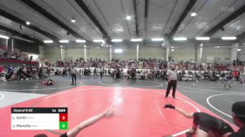 109 lbs Consi Of 8 #2 - Liam Smith, Stout Wr Ac vs Jayden Mancilla, Ravage WC