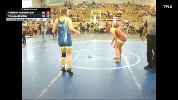 144 lbs 1st Place Match - Attisen Rubenstein, Donahue Wrestling Academy vs Clara Grigsby, Pursuit