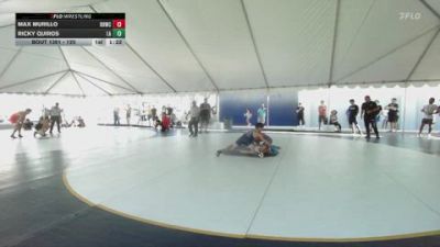 120 lbs Quarterfinal - Ricky Quiros, Lab Academy vs Max Murillo, Rough House Wrestling Club