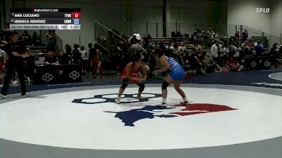 Senior Women Freestyle FS - 65 lbs Champ. Round 2 - Ana Luciano, Team Tornado Wrestling Club vs Jessica Mendez, Lady Devils Women's Wrestling Club