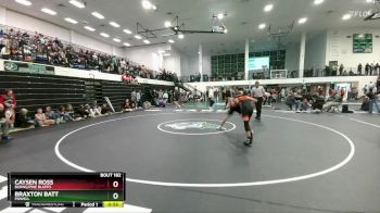 120 lbs Cons. Round 3 - Braxton Batt, Powell vs Caysen Ross, Burns/Pine Bluffs