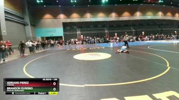 138 lbs Champ. Round 2 - Brandon Eusebio, Rancho Bernardo vs Adriano Perez, Tahoma