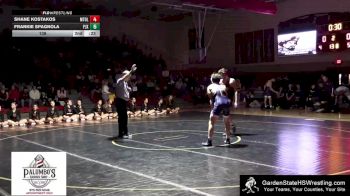 138 lbs Shane Kostakos, Mt. Olive vs Frankie Spagnola, Pope John Xxiii