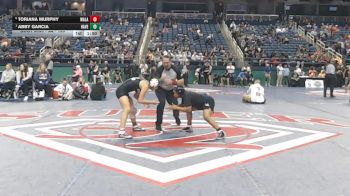 5A - 120 lbs Semifinal - Abby Garcia, Havelock vs Toriana Murphy, Western Alamance