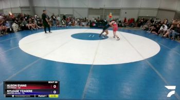 180 lbs Placement Matches (16 Team) - Alison Evans, Colorado vs Nylease Yzagere, Arizona Black