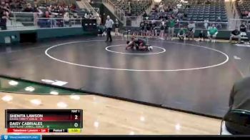 185 lbs Semis & 3rd Wb (16 Team) - Daisy Cabriales, Southlake Carroll (Girls) vs Shenita Lawson, Euless Trinity (Girls)