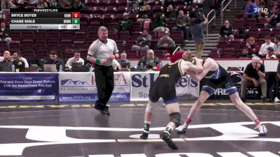 127 lbs Consi 1 - Bryce Boyer, Kennett vs Chase Sigle, Downingtown West