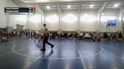 75 lbs Quarterfinal - Mason Hanna, Westlake vs Daze Johnson, JWC