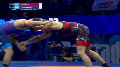 65 kg 1/8 Final - Abdulmazhid Kudiev, Tajikistan vs Vazgen Tevanyan, Armenia