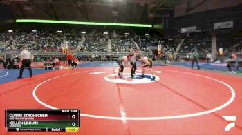 2A-285 lbs Cons. Semi - Curtis Strohschein, Greybull/Riverside vs Kellen Linnan, Shoshoni
