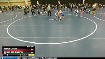 67 lbs Cons. Round 3 - Easton Landas, IA vs Brycen Kothenbeutel, MN