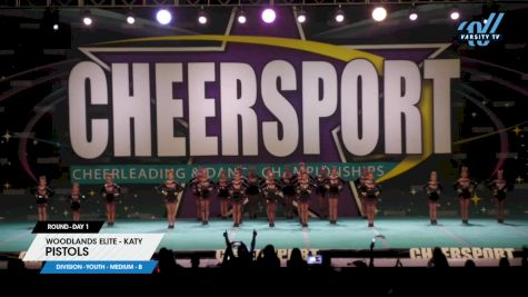 Woodlands Elite - Katy - Pistols [2024 L1 Youth - Medium - B Day 1] 2024 CHEERSPORT National All Star Cheerleading Championship