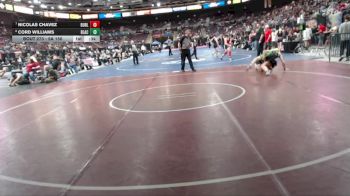 5A 150 lbs Cons. Round 2 - Nicolas Chavez, Burley vs Cord Williams, Blackfoot