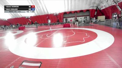 175 lbs 2nd Place Match - Isaac Dunnom, Wisconsin vs Max Voelker, X-Factor Elite Wrestling