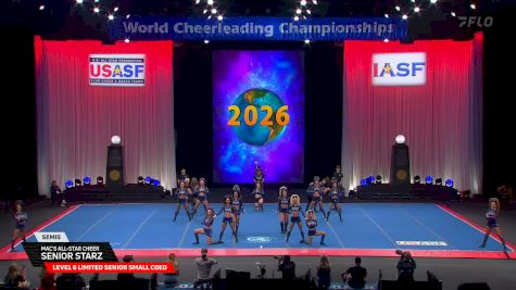 Mac's Allstar Cheer - Senior Starz [2026 L6 Limited Senior Small Coed Semis] 2026 The Cheerleading Worlds