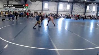 Silver 184 lbs Champ. Round 2 - Josh Darwin, Unattached vs Lamero Ceaser, Augustana (IL)