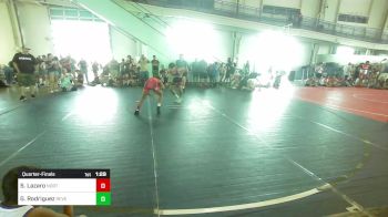 95 lbs Quarterfinal - Sophia Lazaro, Northview vs Gavin Rodriguez, Reverence Grappling TC