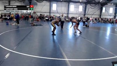 Elite 174 lbs Cons. Round 1 - Colton Berg, Wartburg vs Anthony King, Quincy