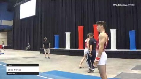 Denis Irimiea - Floor - 2021 USA Gymnastics Development Program National Championships