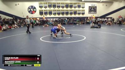 150 lbs Cons. Round 5 - Colin Butler, Revere vs Raymond Lewis, Strongsville