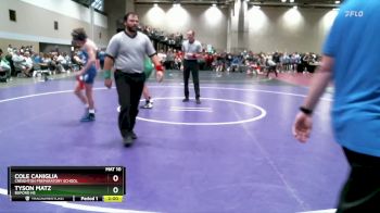 106 lbs Champ. Round 2 - Cole Caniglia, Creighton Preparatory School vs Tyson Matz, Buford HS