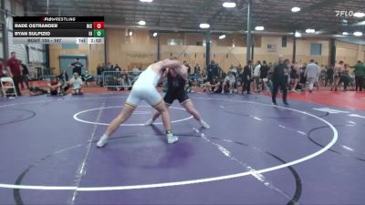 197 lbs Champ. Round 1 - Ryan Sulpizio, University Of Idaho vs Rade Ostrander, North Idaho College