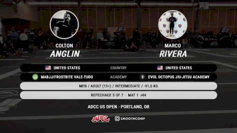 Marco Rivera vs Colton Anglin 2026 ADCC Portland Open