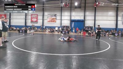 92 lbs Cameron Rios, Oklahoma vs Dominik Keomany, Michigan Blue