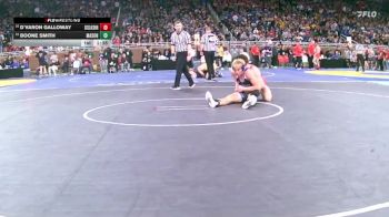 D2-165 lbs Champ. Round 1 - Boone Smith, Mason vs D`Varon Galloway, St Clair Shores Lake Shore