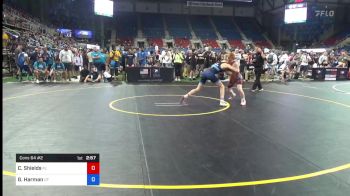 126 lbs Cons 64 #2 - Coby Shields, Florida vs Glade Harman, Utah