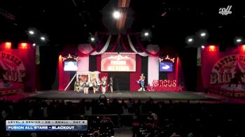 Fusion All Stars - Blackout [2025 L4 Senior - D2 - Small Day 2] 2025 ASC Battle Under the Big Top Grand Nationals