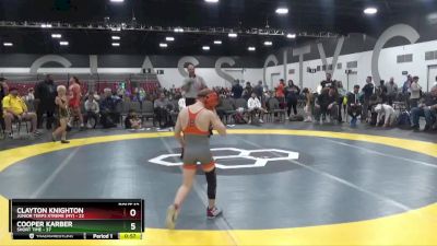 60 lbs Placement Matches (8 Team) - Logan Malicki, Junior Terps Xtreme (MY) vs Paxton Fellows, Short Time