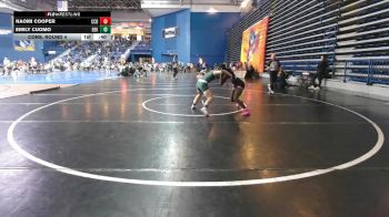 120 lbs Cons. Round 4 - Emily Cuomo, East Brunswick vs Naomi Cooper, Concord