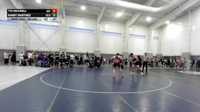 285 lbs Champ. Rd Of 32 - Randy Martinez, West Jordan vs Tye Maxwell, Uintah