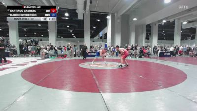 80 lbs Champ. Round 3 - Santiago Cabrera, Gold Rush Wrestling vs Mario Hutcherson, Young Guns Wrestling Club
