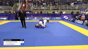 CLEBER DE SOUSA FERNANDES vs NATHANNAEL FERNANDES 2024 Brasileiro Jiu-Jitsu IBJJF