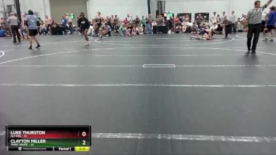 144 lbs Round 3 (8 Team) - Luke Thurston, Sly Fox vs Clayton Miller, TNWC White