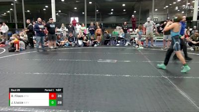 92 lbs Round 7 (8 Team) - Jacob Liuzza, Buffalo Valley WC vs Ryan Filoon, Attack Mat Club