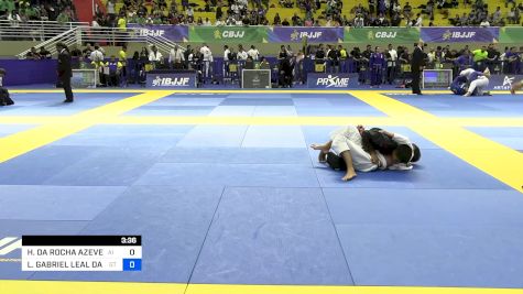 HENRIQUE DA ROCHA AZEVEDO vs LUCAS GABRIEL LEAL DA SILVA 2024 Brasileiro Jiu-Jitsu IBJJF