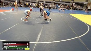 135 lbs Placement (4 Team) - Greyson Rhodes, Owatonna vs Winston Collison, Becker