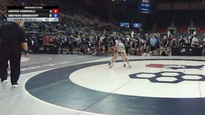 88 lbs Champ. Rd Of 32 - Ashton Cornicelli, Rhode Island vs Greyson Grindstaff, Nebraska
