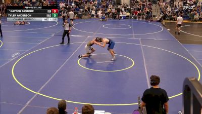 190 lbs Champ. Round 2 - Kayden Pastore, Ken-Ton vs Tyler Anderson, Falconer