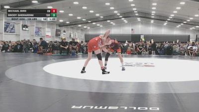 106 lbs Quarters - Michael Bird, Izzy Style Wrestling vs Brody Gherardini, Team Grand Valley Elite