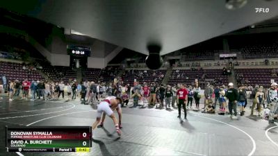 155 lbs 1st Place Match - Donovan Symalla, Pomona Wrestling Club Colorado vs David A. Burchett, Colorado