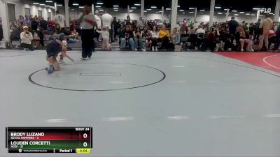 60 lbs Round 5 (10 Team) - Louden Corcetti, ACES vs Brody Luzano, So Cal Hammers